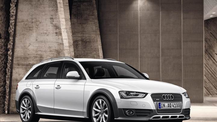 2013 Audi A4 Allroad Quattro Front Side In White